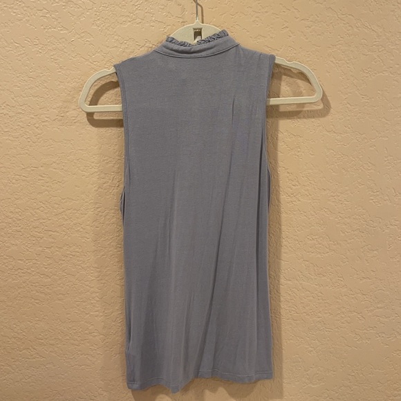 Sleeveless Ruffle Front Top - Picture 5 of 6